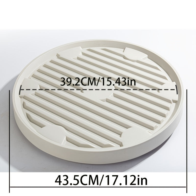 Plastic Movable Tray For Flower Pots Universal Wheel Bottom Support