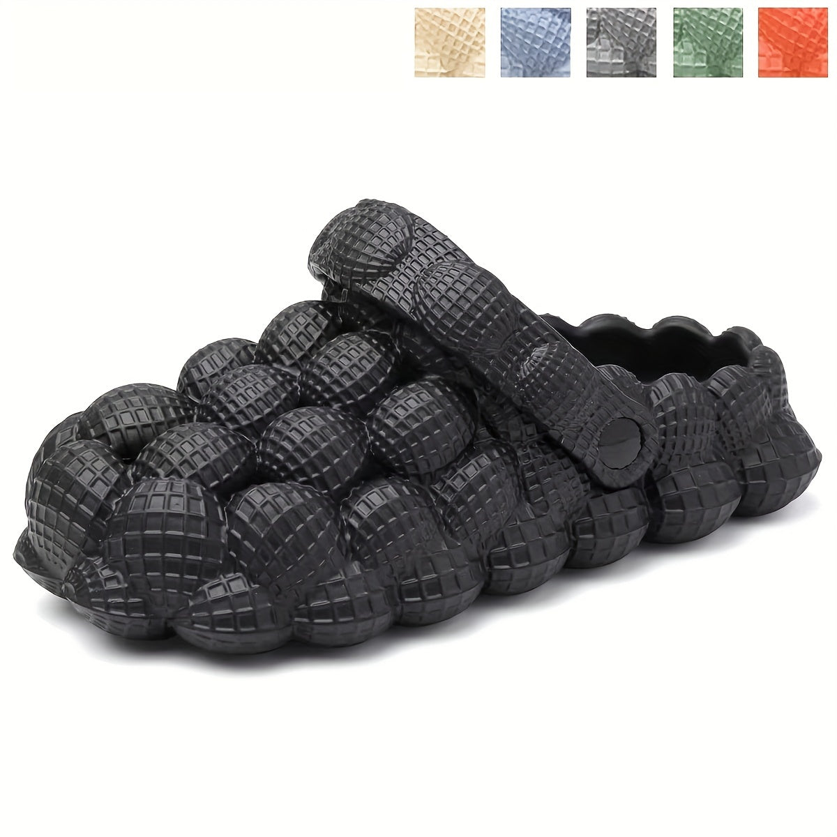 Men's Massage Bubble Clogs Non-slip Spa Slides Slippers
