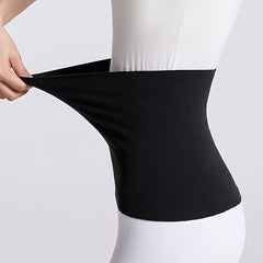 Thin Knitted Waist Protector for Warmth Spring Autumn Winter