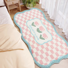 Luxurious Cashmere Plush Rug for Living Room, Bedroom, Study