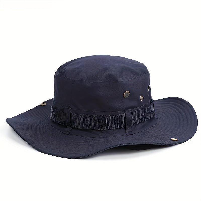 Men's UV Protection Bucket Hat for Outdoor Activities