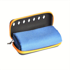 Nano Microfiber Towel With Storage Box Quick Drying Sport Towel