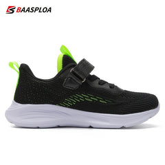 Baasploa Kids' Breathable Knit Sneakers Lightweight Cushioned Shoes
