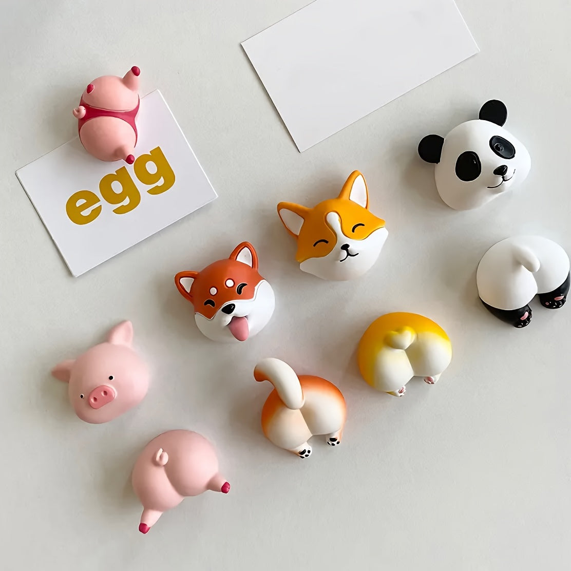 Panda Head DIY Decorative Magnets - Perfect Gift