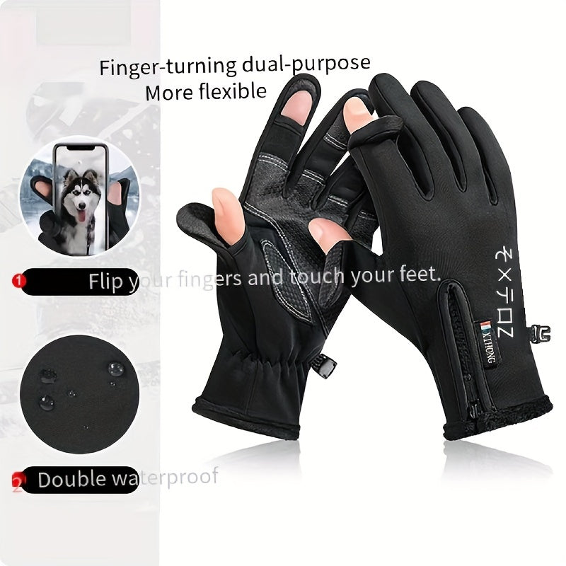 Winter Waterproof Touch Screen Warm Gloves for Cycling