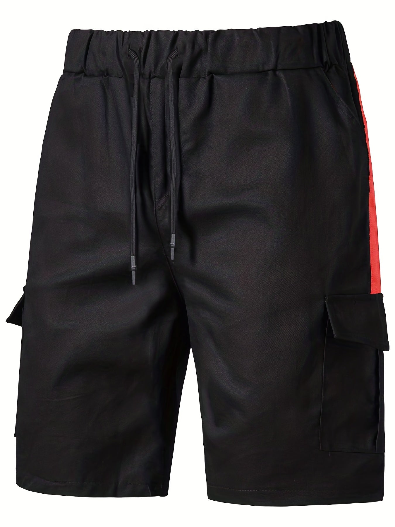 Men's Casual Cargo Shorts Waist Drawstring Outdoor Summer Shorts