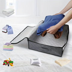 Large Storage Bag w/ Handles & Visible Window Under Bed Reusable Box