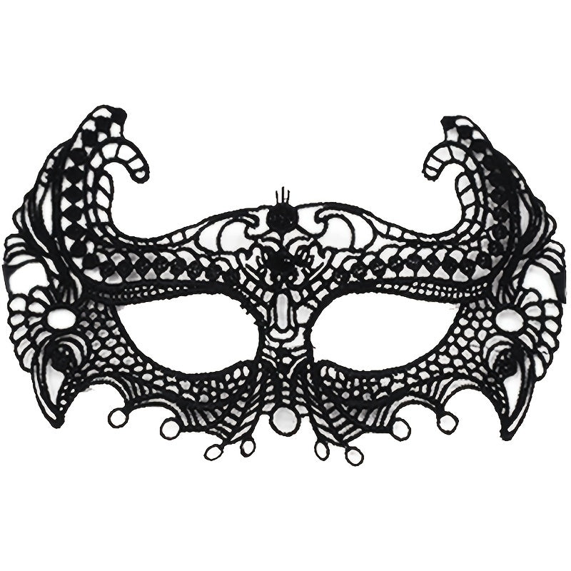 Molded Lace Masquerade Mask For Adults Hot Stamping Mask
