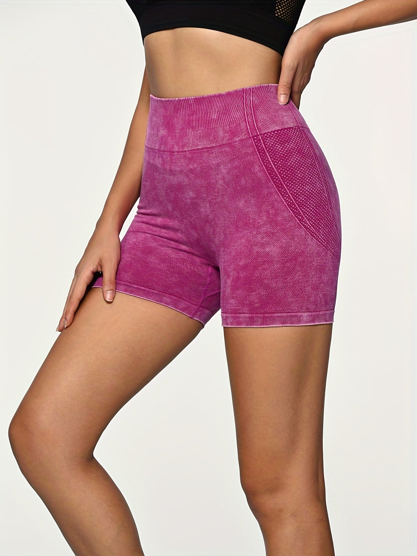 High Waist Yoga Shorts Hip Lift Fitness Stretch Quick-drying Shorts