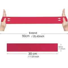 Rubber Resistance Bands Elastic Yoga Stretch Band Gym Pilates Fitness Equipment