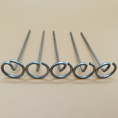 10PCS G Type Turf Nails Ground Stake for Gardening Grass Cloth
