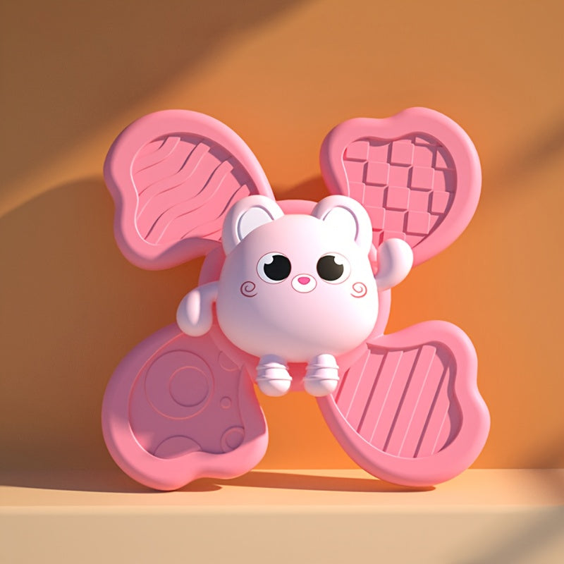 Adorable Baby Bathing Sucker Spinning Swimming Toy