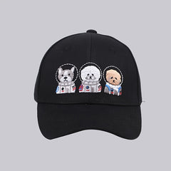 Boys Embroidery Astronaut Sunscreen Baseball Cap