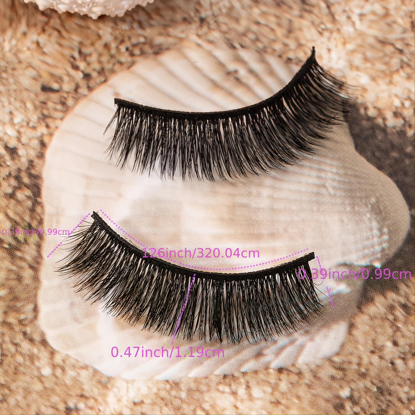 5 Pairs 3D Mink False Eyelashes Fluffy Wispy Long Lasting