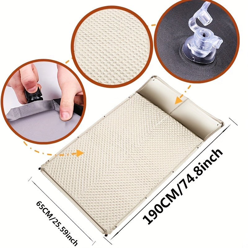 Portable Automatic Inflatable Mattress for Camping & Home Use