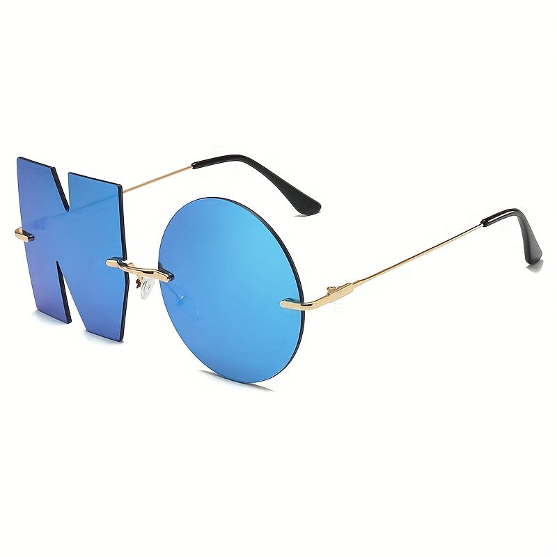 Stylish Metal Legs Men's Glasses for Daily, Travel, Party