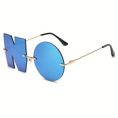 Stylish Metal Legs Men's Glasses for Daily, Travel, Party