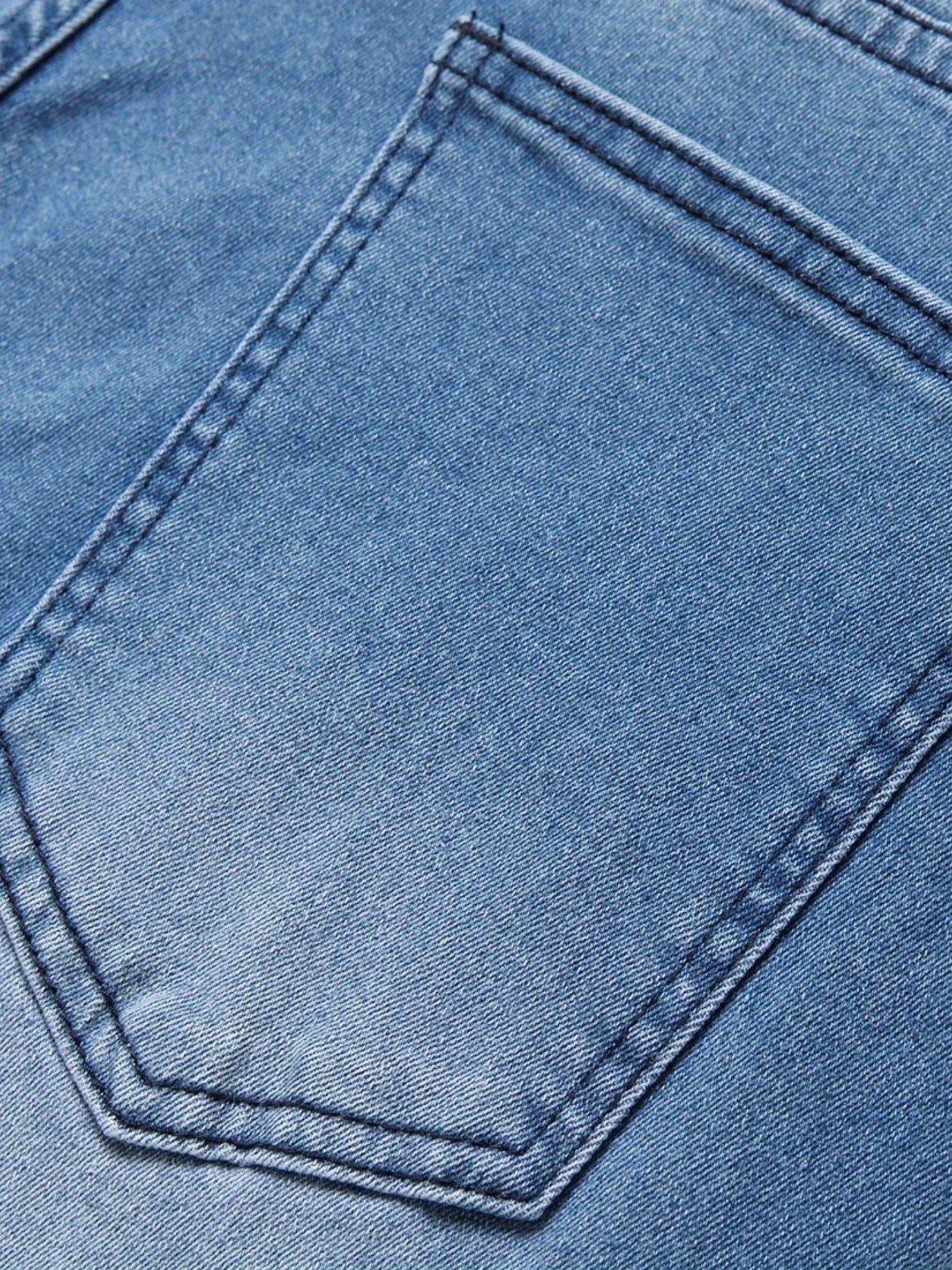 Men's Slim Fit Jeans Distressed Denim Pants