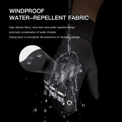 Winter Touch Screen Waterproof Windproof Non Slip Gloves