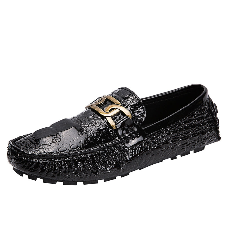 Men's Croc Loafers Slip On Flat Shoes Spring Summer