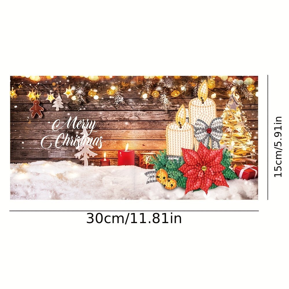 12pcs DIY Christmas Cards Diamonds Drawing Kit for Kids