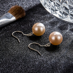 10pcs S925 Silver Faux Pearl Ear Hook Set For Girls