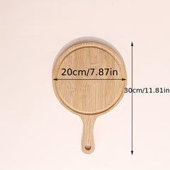 Bamboo Cutting Board Set for Meat, Pizza, Bread