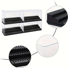 ABS Building Block Display Case with Storage for Toys