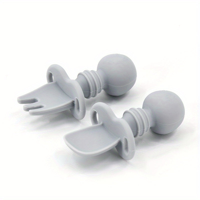 Soft Silicone Baby Tableware for Easy Feeding and Training