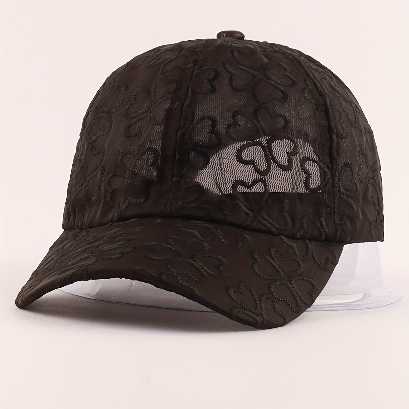 Flower Embroidery Mesh Baseball Cap Sunshade Dad Hat Lightweight Sun Hats