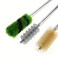 3pcs Set Cleaning Kit 12 GA Gauge Rod Brush Aluminum
