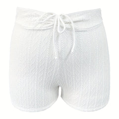 Lace High Waisted Bikini Shorts