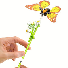 Flower Art Master Insect Flower Branch Eternal Flower Ornament Building Block