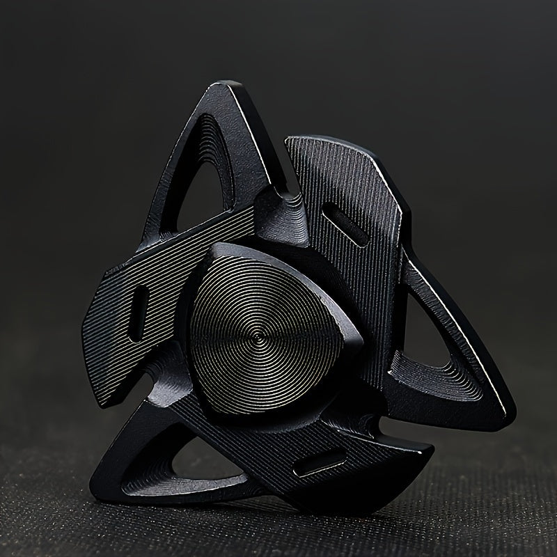 Aluminum Alloy Fidget Spinner Shark Smooth Feel Mechanical Enthusiast