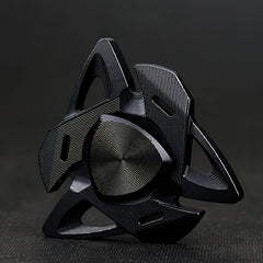 Aluminum Alloy Fidget Spinner Shark Smooth Feel Mechanical Enthusiast