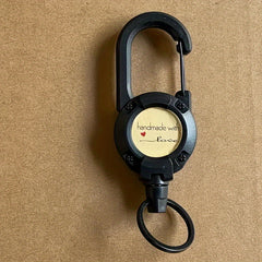 Retractable Keychain Buckle Steel Wire Rope for Outdoor Camping
