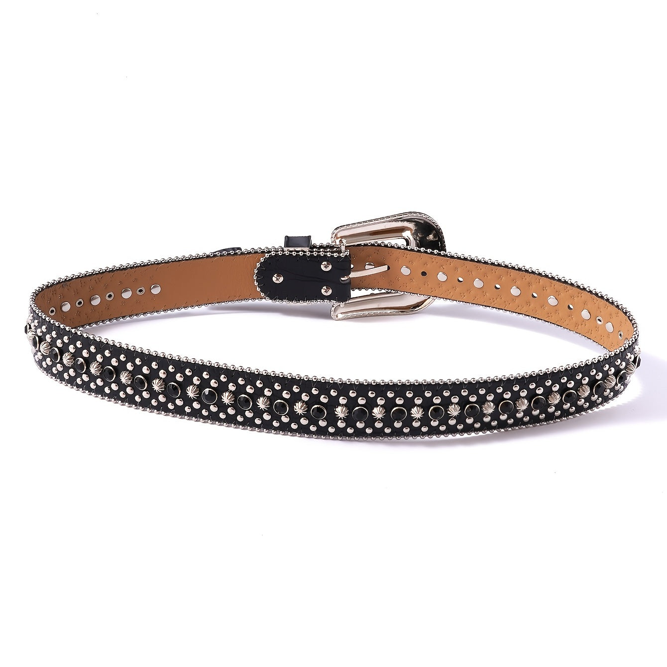 Rhinestone Belt for Western Cowboy Cowgirl