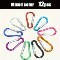 Heavy Duty Carabiner Keychains Durable Metal Buckle for Outdoor Activities