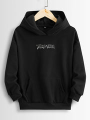 Boys Cartoon Panda Graphic Hoodie