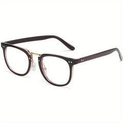 Men's Anti Light Reading Glasses Business Casual Eyeglasses