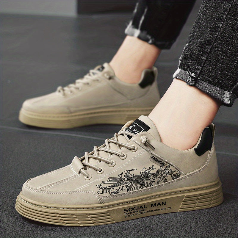Men's Low Top Skate Shoes Non Slip Sneakers Men's Footwear