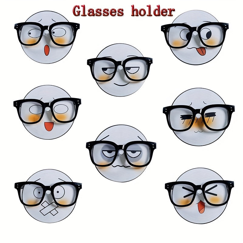 Pine Printed Expression Glasses Storage Rack Glasses Hoder
