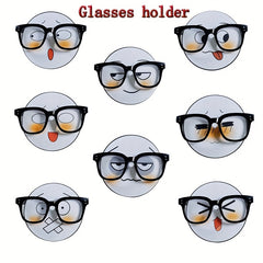 Pine Printed Expression Glasses Storage Rack Glasses Hoder