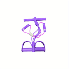 4 Tube Pedal Tension Rope for Full Body Workout