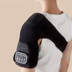Knee Hot Compress Massager Physiotherapy Joint Brace Vibration Heating Pad