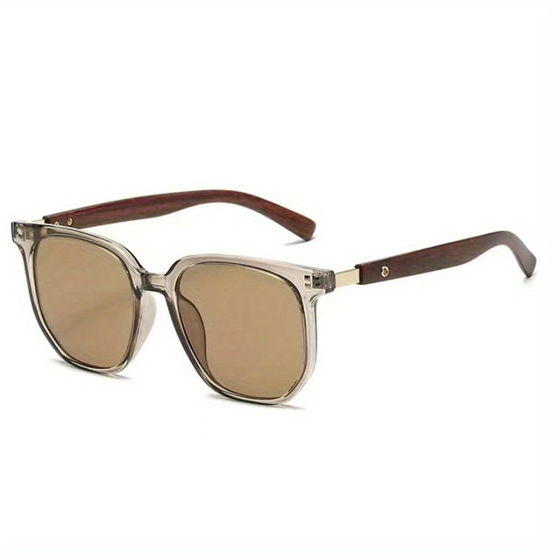 Large Frame Sunglasses UV Protection with Zipper Case