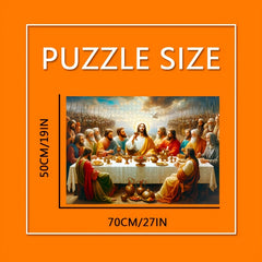 Last Supper Puzzle - Religious Wall Decor - Intermediate Challenge