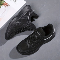 Breathable Lace Up Soft Sole Running Shoes for Women