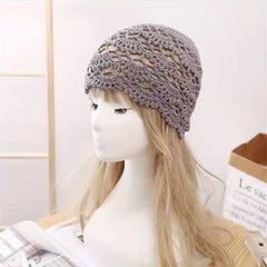 Hollow Out Crochet Beanie Breathable Cloche Hats Lightweight Thin Fisherman Cap