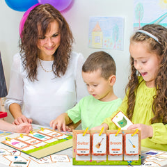 NeslGenc Daily Objects Vocabulary Flashcards for 3-6 Year Olds